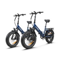 SAMEBIKE LOTDM200 II električni bicikl 20" 750W, plavi